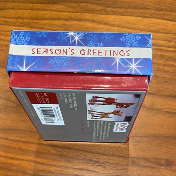 Vintage Rudolph the Red Nose Reindeer holiday cards. Galison 1992: New - Picture 14 of 14